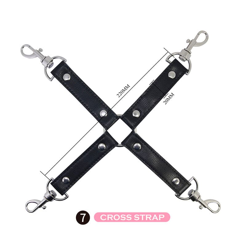 PRETTY LOVE - 8 PIECE BDSM KIT BLACK thumb 5