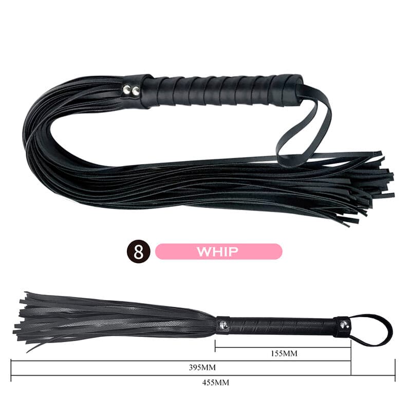 PRETTY LOVE - 8 PIECE BDSM KIT BLACK thumb 8