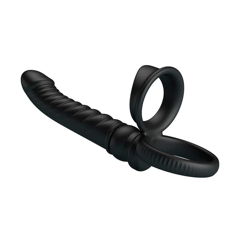 PRETTY LOVE - MERRITT ANAL VIBRATOR WITH RING AND VIBRATION BLACK thumb 7