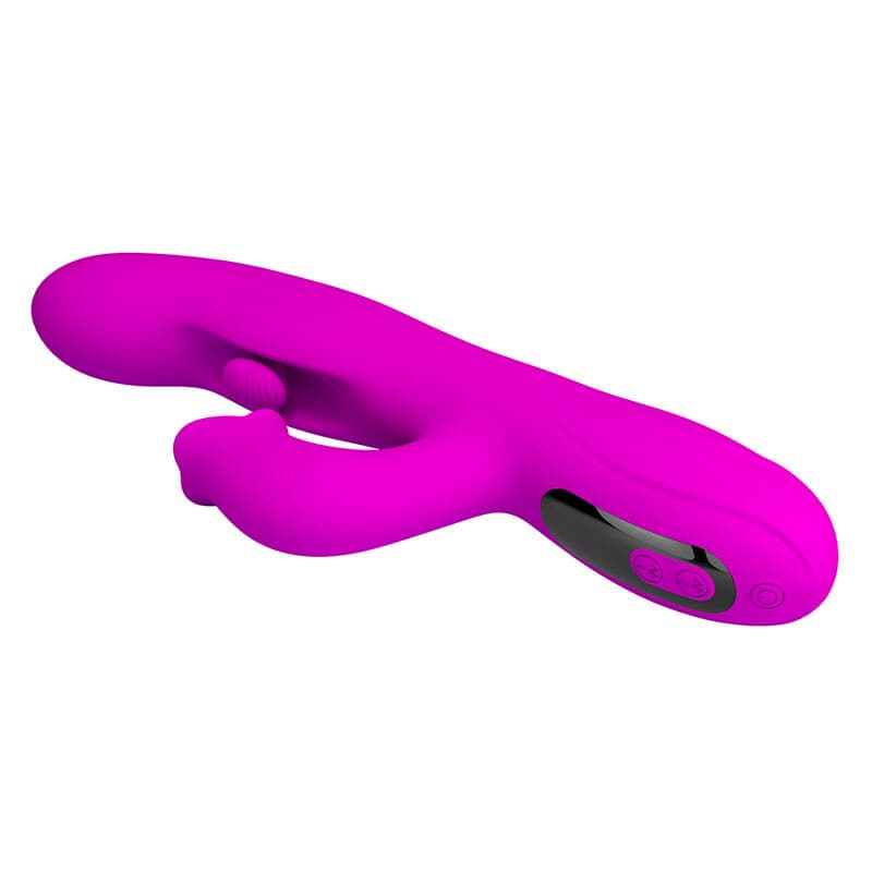 PRETTY LOVE - YALANDA RABBIT OSCILLATING VIBRATOR WITH LED DISPLAY PURPLE thumb 7