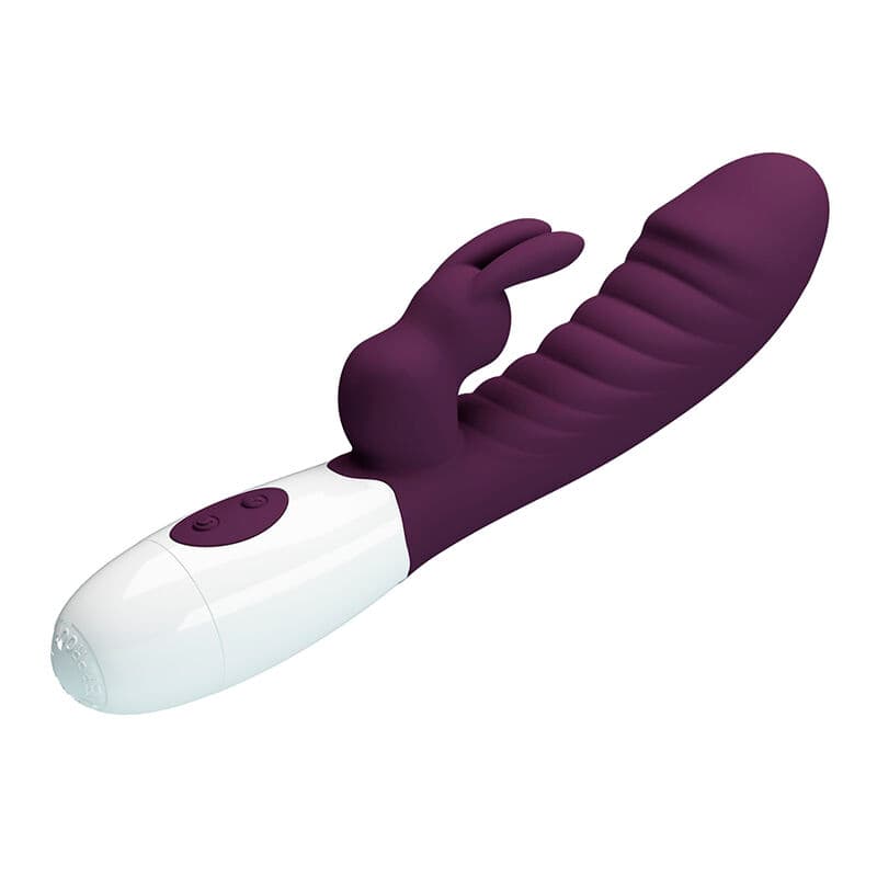 PRETTY LOVE - NAUGHTY BUNNY 30 FUNCTION RABBIT VIBRATOR PURPLE thumb 2