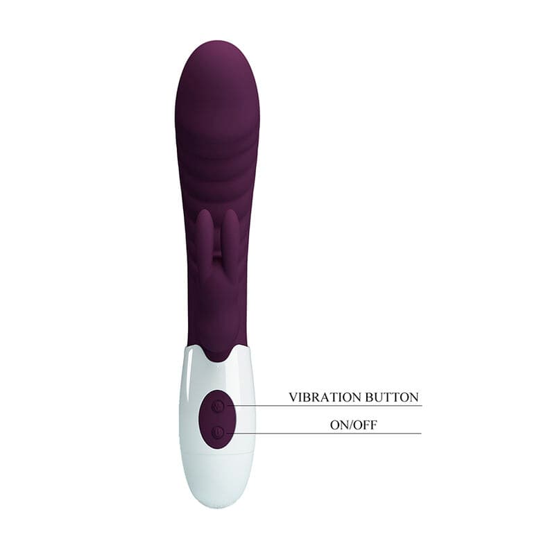 PRETTY LOVE - NAUGHTY BUNNY 30 FUNCTION RABBIT VIBRATOR PURPLE thumb 9