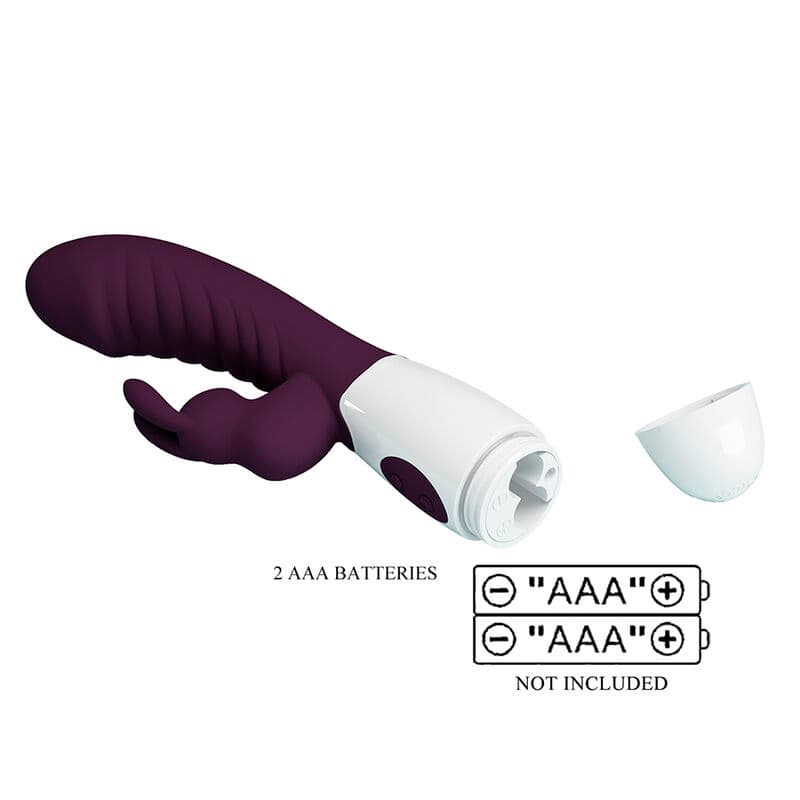 PRETTY LOVE - NAUGHTY BUNNY 30 FUNCTION RABBIT VIBRATOR PURPLE thumb 10