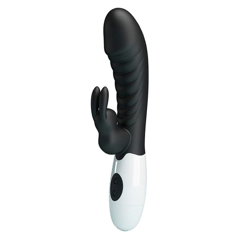 PRETTY LOVE - NAUGHTY BUNNY 30 FUNCTION RABBIT VIBRATOR BLACK thumb 6
