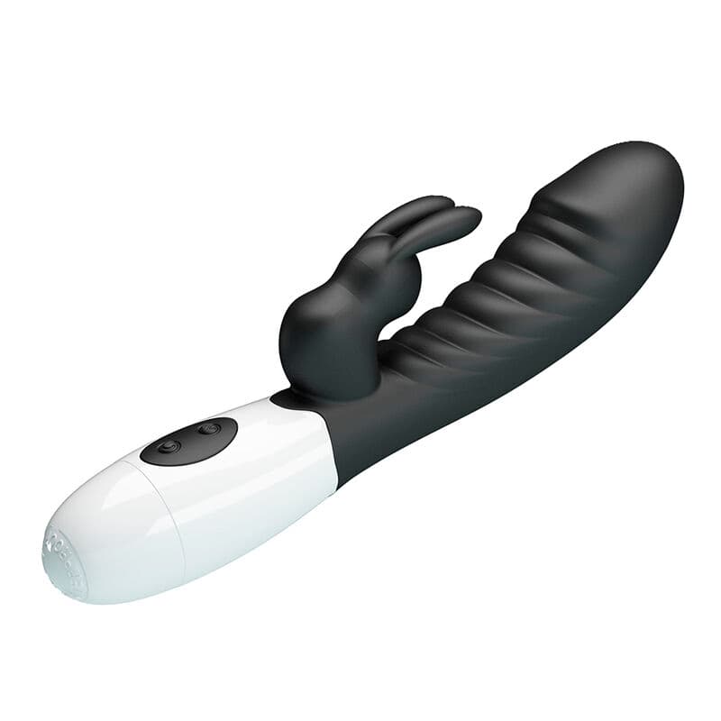 PRETTY LOVE - NAUGHTY BUNNY 30 FUNCTION RABBIT VIBRATOR BLACK thumb 2