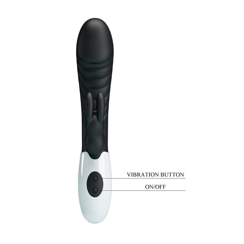PRETTY LOVE - NAUGHTY BUNNY 30 FUNCTION RABBIT VIBRATOR BLACK thumb 9