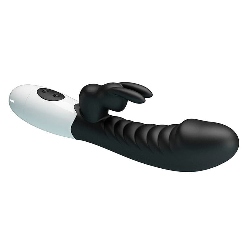 PRETTY LOVE - NAUGHTY BUNNY 30 FUNCTION RABBIT VIBRATOR BLACK thumb 4