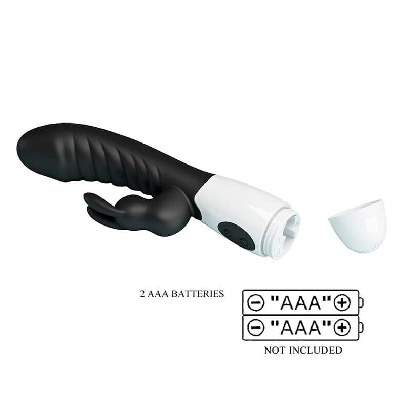 PRETTY LOVE - NAUGHTY BUNNY 30 FUNCTION RABBIT VIBRATOR BLACK thumb 10