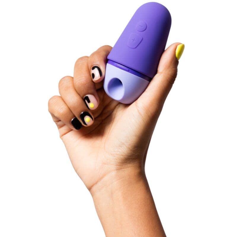 ROMP - FREE X CLITORAL STIMULATOR WITH LID 10 LEVELS RECHARGEABLE PURPLE thumb 3