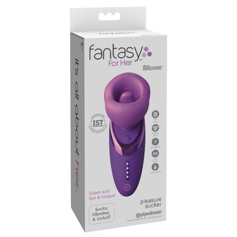 FANTASY FOR HER - PLEASURE SUCKER VIBRATOR PURPLE thumb 8