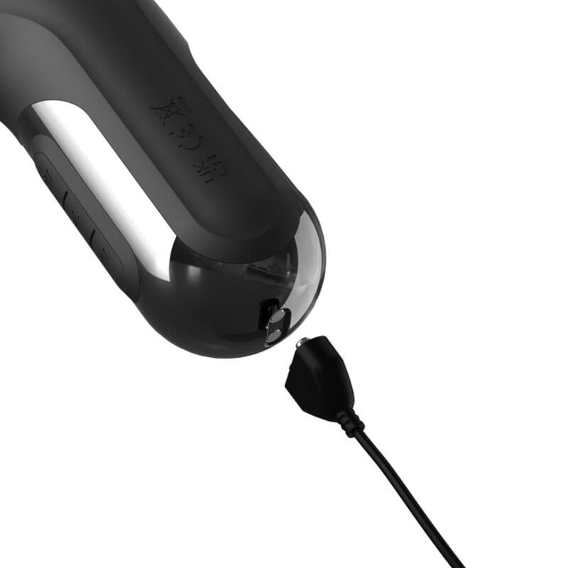FETISH FANTASY SERIES - SONIX SILICONE THRUSTER RABBIT VIBRATOR BLACK thumb 5