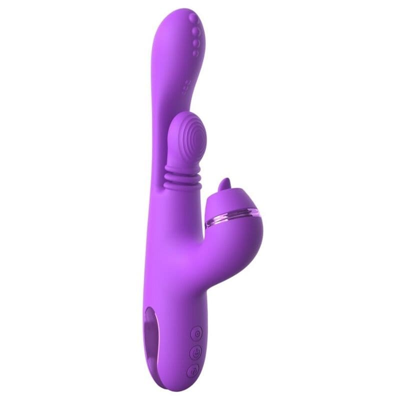 FANTASY FOR HER - INTIMOTION PULSE PRO VIBE RABBIT VIBRATOR PURPLE thumb 2