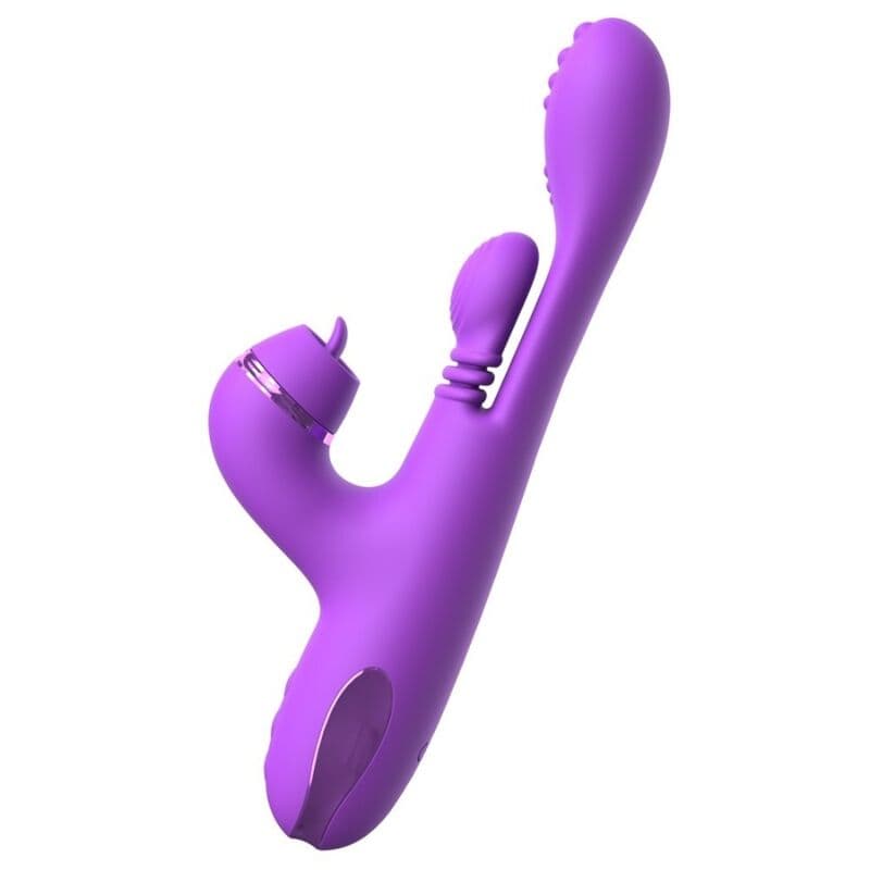 FANTASY FOR HER - INTIMOTION PULSE PRO VIBE RABBIT VIBRATOR PURPLE thumb 4