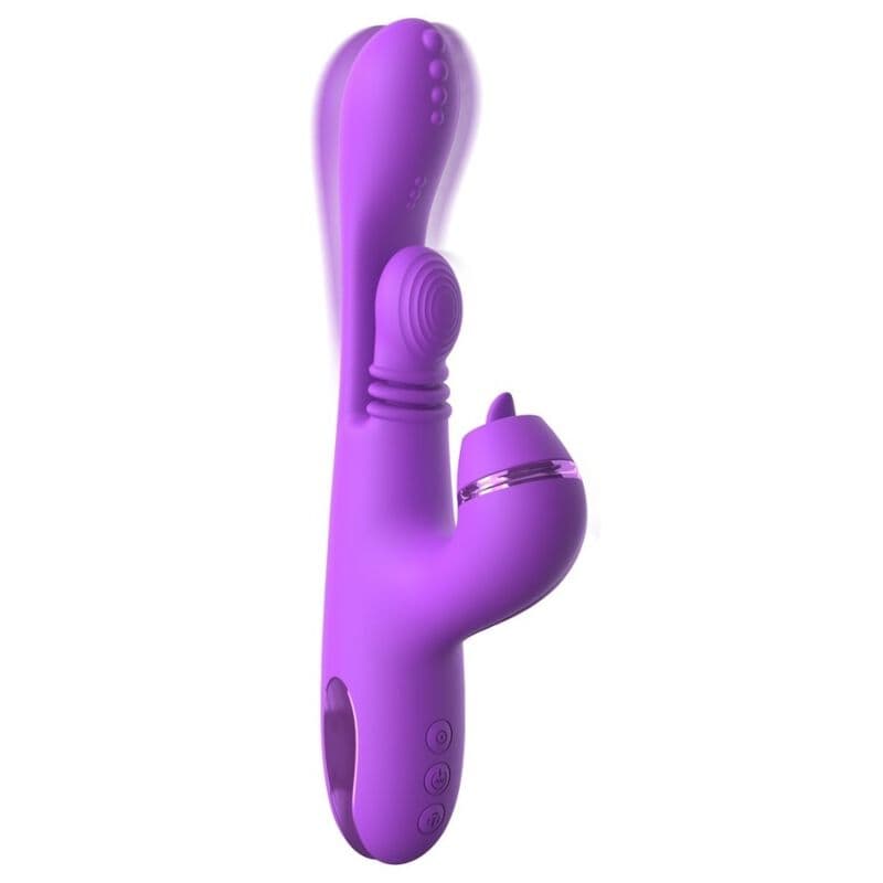 FANTASY FOR HER - INTIMOTION PULSE PRO VIBE RABBIT VIBRATOR PURPLE thumb 5