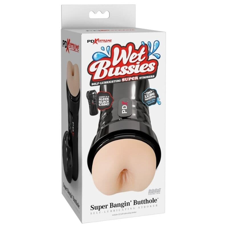 PDX EXTREME - WET BUSSIES SUPER BANGIN' BUTTHOLE ANAL STROKER 20.8 CM thumb 6