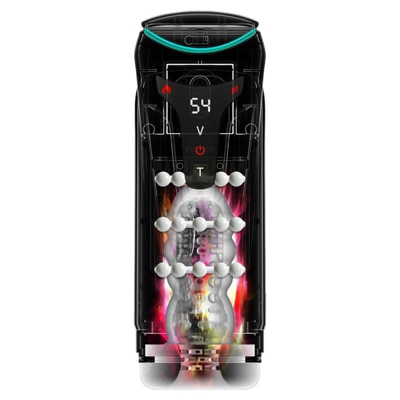 PDX ELITE - MOTO-BATOR PRO THRUSTING STROKER AUTOMATIC VIBRATING AND WARMING MASTURBATOR 26.5 CM thumb 5