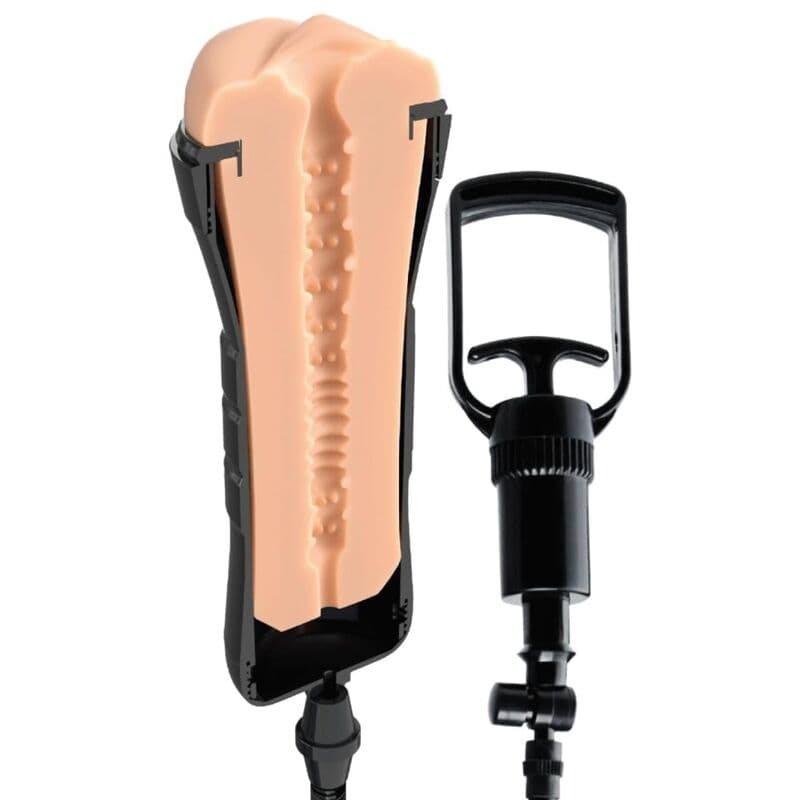 PDX EXTREME - WET PUSSIES SUPER SUCKER XXL LIGHT VAGINA STROKER WITH SUCTION 27.3 CM thumb 2