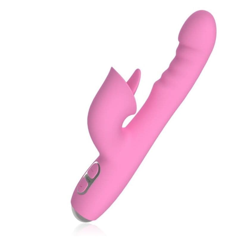 NALONE - T-MAY RABBIT VIBRATOR WITH PUSH AND OSCILLATING MOTION thumb 5