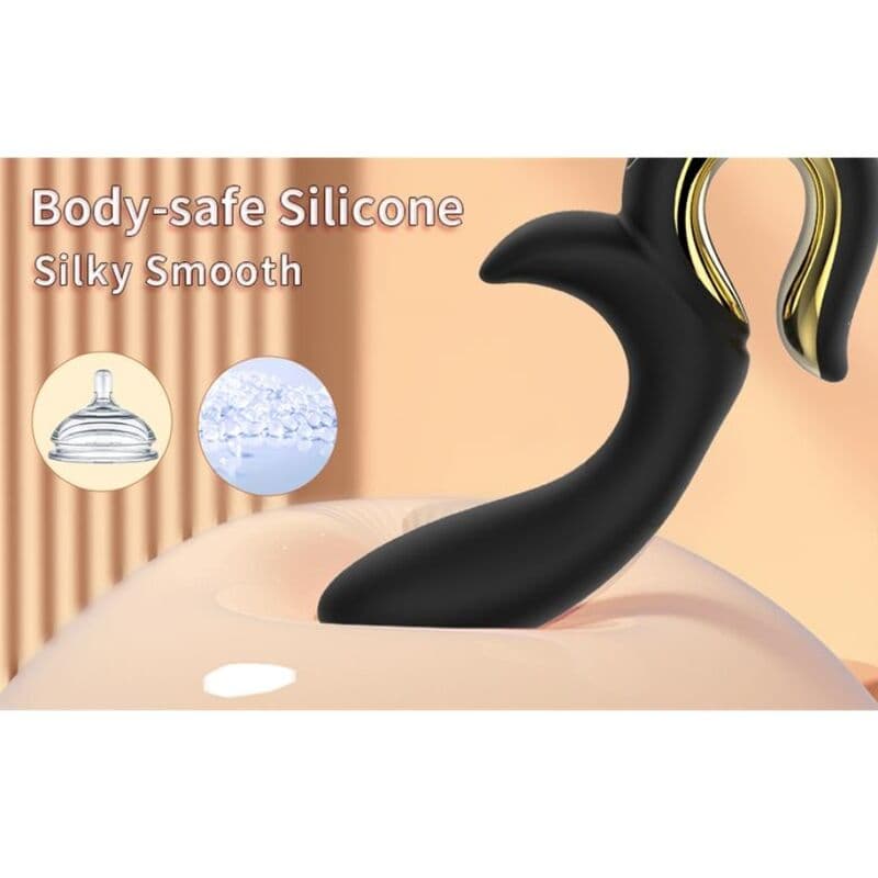 NALONE - LULU RABBIT VIBE WITH THRUSTING BLACK thumb 6
