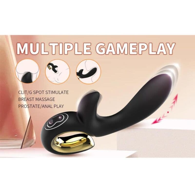 NALONE - LULU RABBIT VIBE WITH THRUSTING BLACK thumb 8