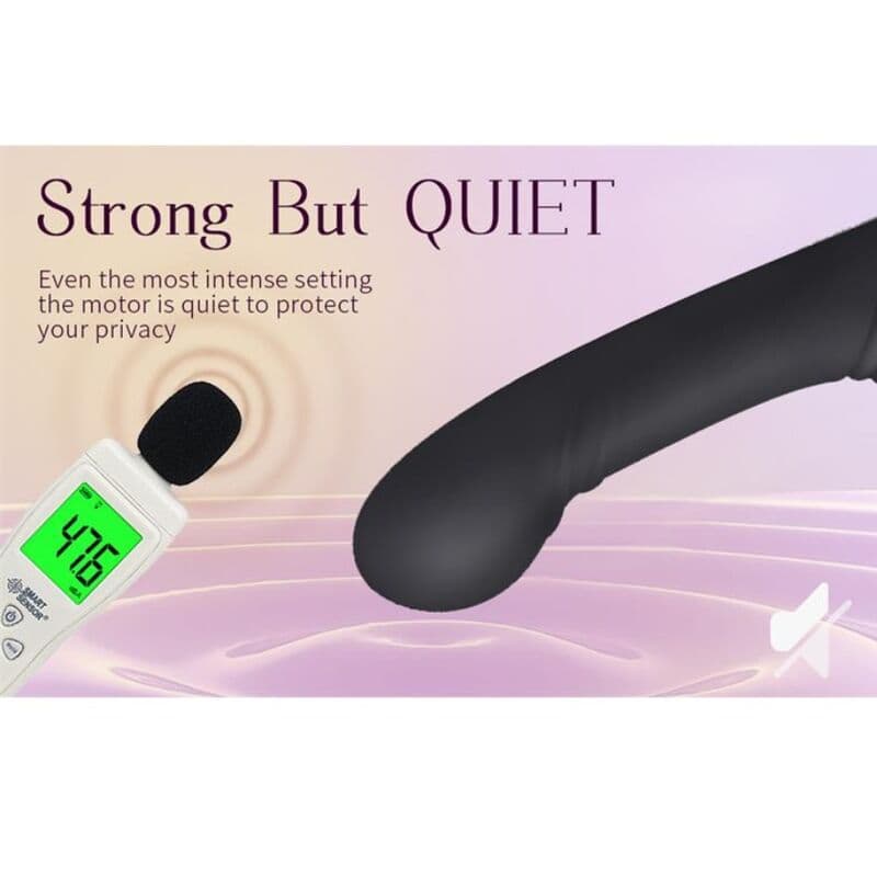 NALONE - ALLOW DUAL VIBE WITH ROTATION AND THRUSTING BLACK thumb 9