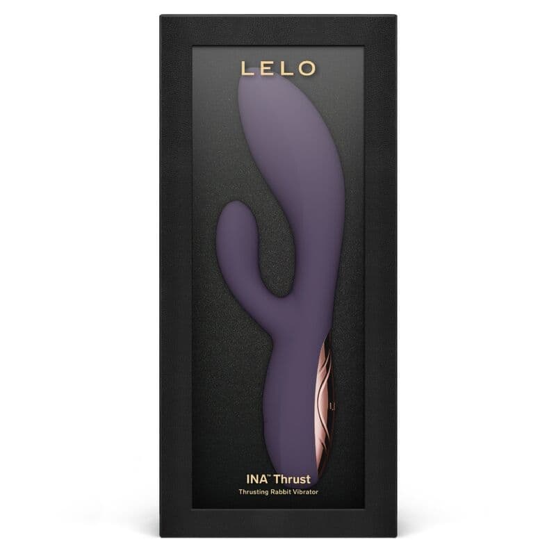LELO - INA THRUST RABBIT THRUSTING VIBRATOR PURPLE thumb 12