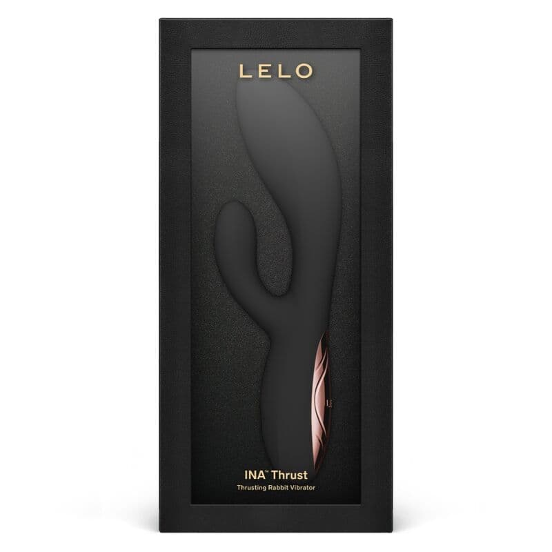 LELO - INA THRUST RABBIT THRUSTING VIBRATOR BLACK thumb 11