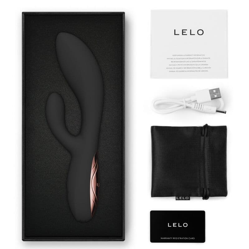 LELO - INA THRUST RABBIT THRUSTING VIBRATOR BLACK thumb 10