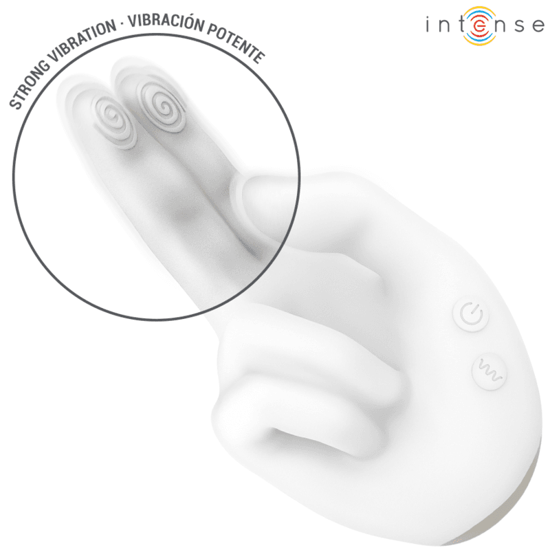 INTENSE - JIMMY HAND-SHAPED MULTIFUNCTION STIMULATOR WITH VIBRATION AND HEAT thumb 5