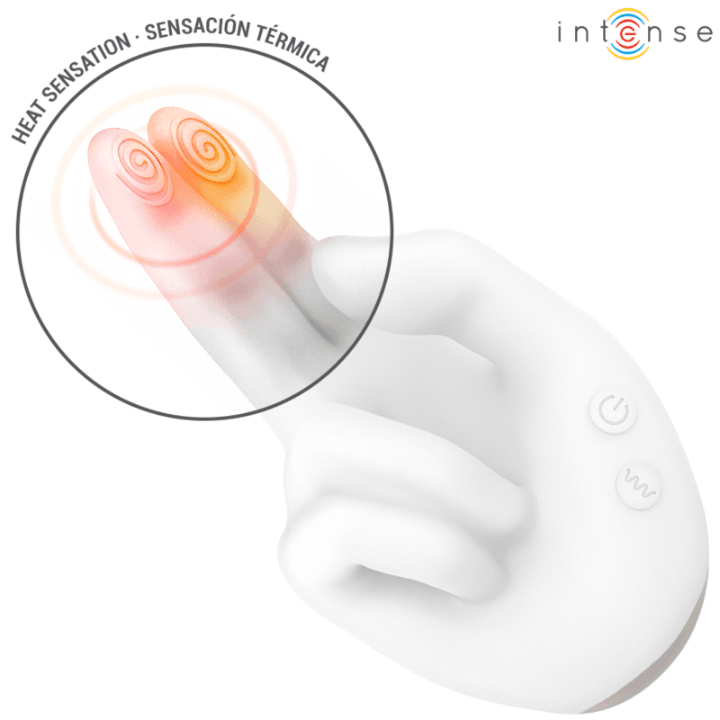 INTENSE - JIMMY HAND-SHAPED MULTIFUNCTION STIMULATOR WITH VIBRATION AND HEAT thumb 6