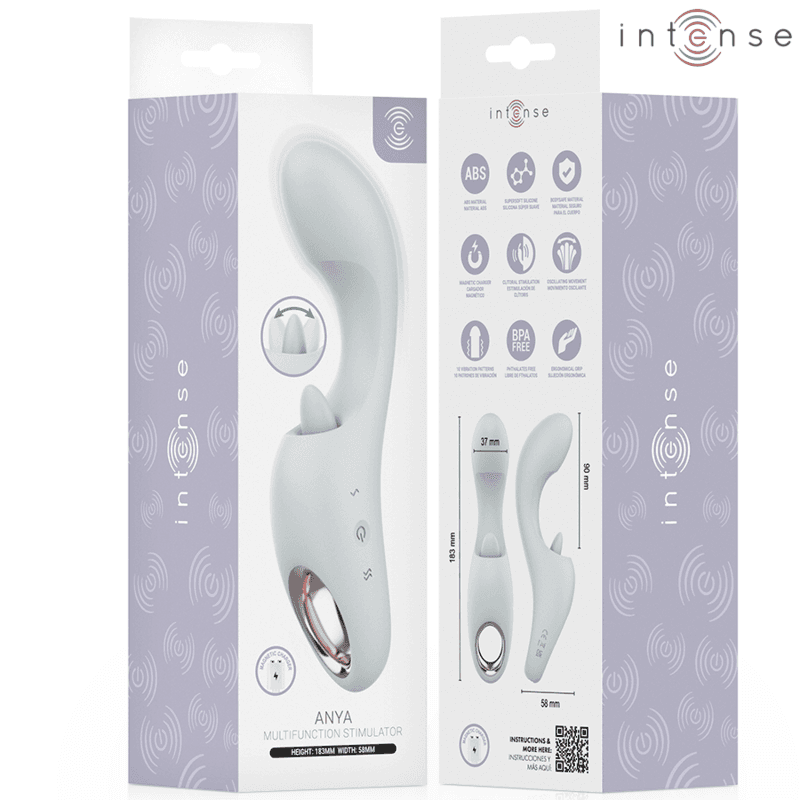 INTENSE - ANYA MULTIFUNCTION VIBRATION AND MOVEMENT STIMULATOR thumb 8
