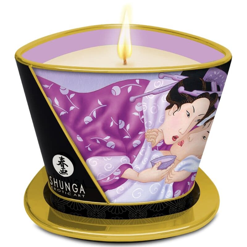 SHUNGA - MASSAGE CANDLE LAVANDER 170 ML thumb 2