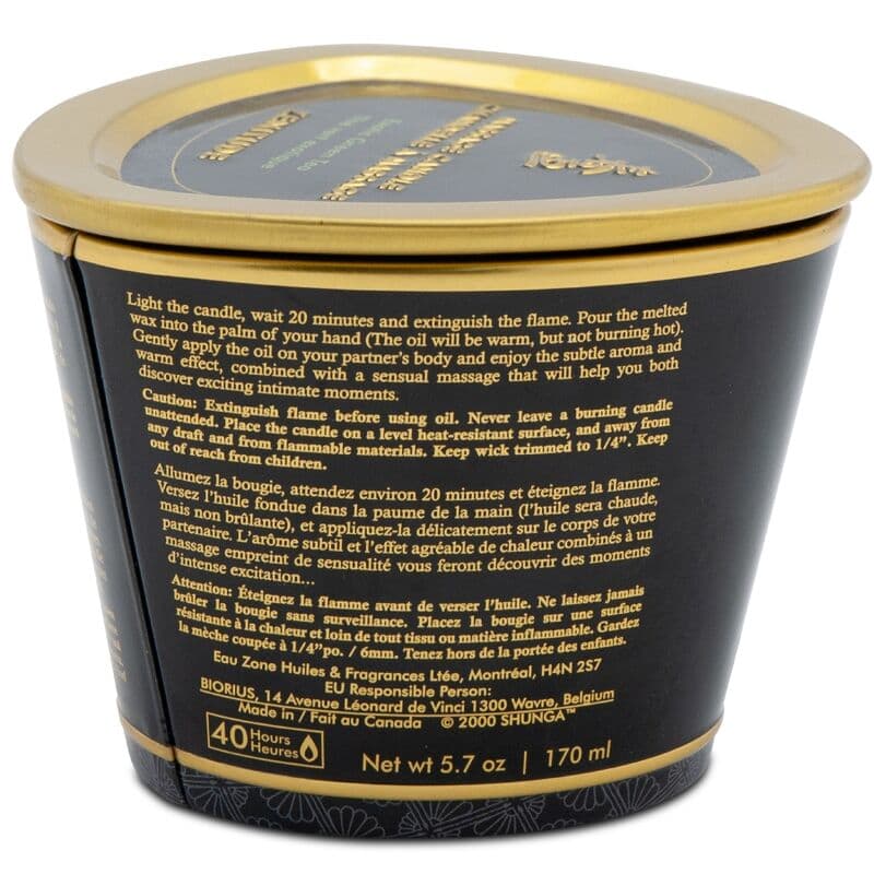 SHUNGA - MASSAGE CANDLE LAVANDER 170 ML thumb 5