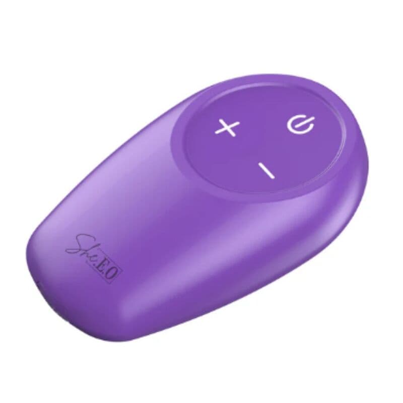 SHE.E.O - ROTATING VIBRATING ANAL STIMULATOR WITH REMOTE CONTROL - PURPLE thumb 6