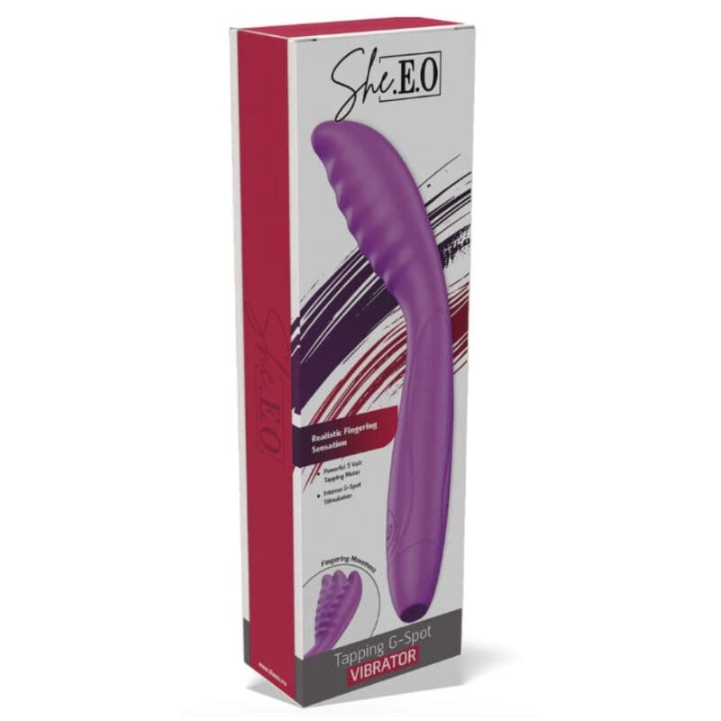 SHE.E.O - PURPLE G-SPOT TAPPING VIBRATOR thumb 5