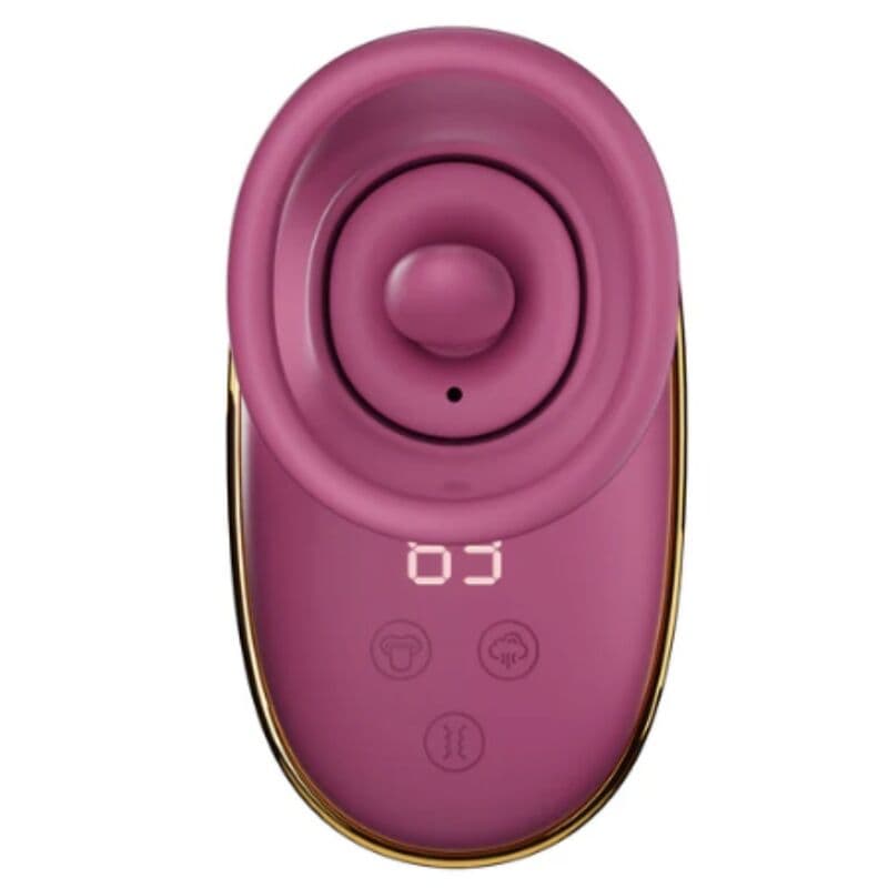 SHE.E.O - AUTOMATIC CLITORAL STIMULATING PUMP WITH LICKING EFFECT (PURPLE) thumb 3