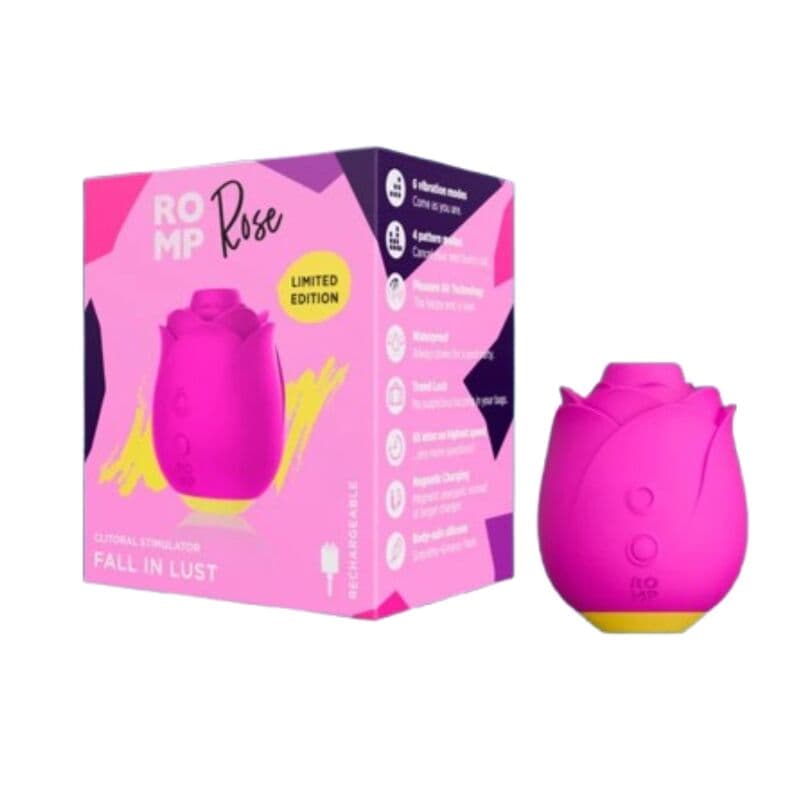 ROMP - ROSE 2.0 CLITORAL SUCTION TOOL PINK SHAPE LIMITED EDITION thumb 2