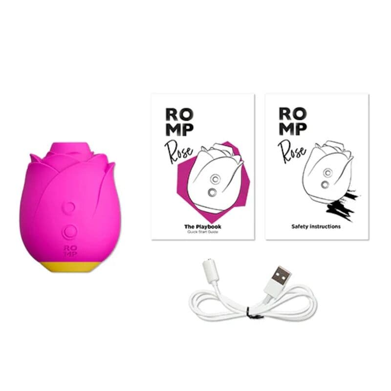 ROMP - ROSE 2.0 CLITORAL SUCTION TOOL PINK SHAPE LIMITED EDITION thumb 6