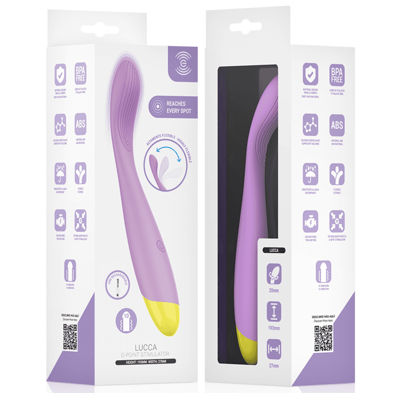 INTENSE - LUCCA FLEXIBLE USB RECHARGEABLE G-POINT STIMULATOR thumb 8