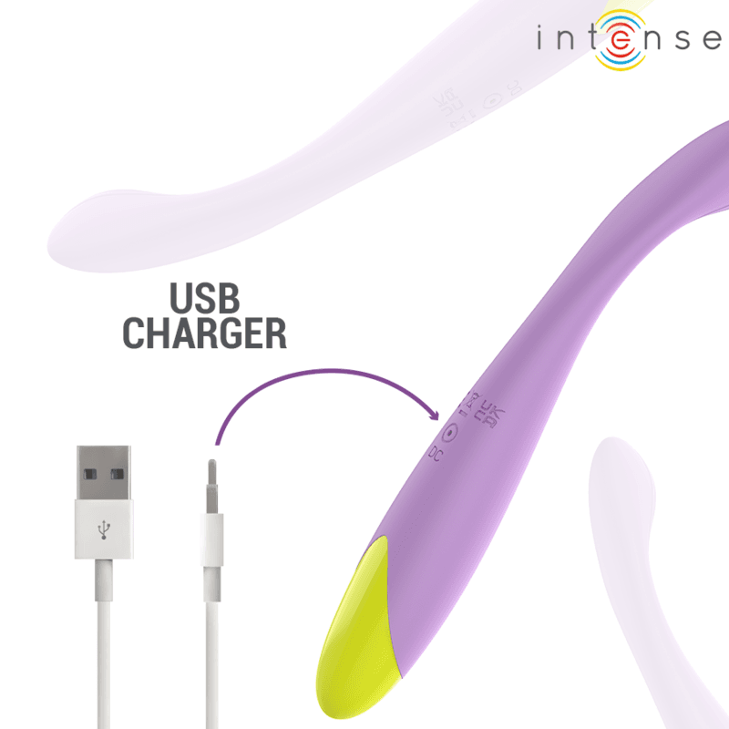 INTENSE - LUCCA FLEXIBLE USB RECHARGEABLE G-POINT STIMULATOR thumb 5
