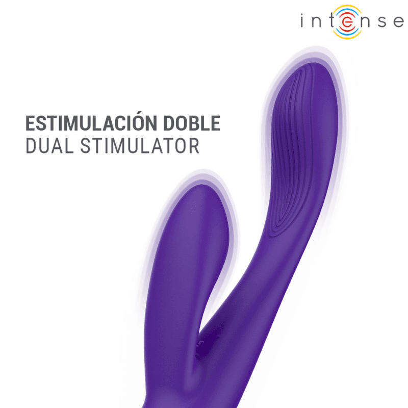 INTENSE - PAOLO RECHARGEABLE RABBIT STIMULATOR FOR G-SPOT AND CLITORIS thumb 5