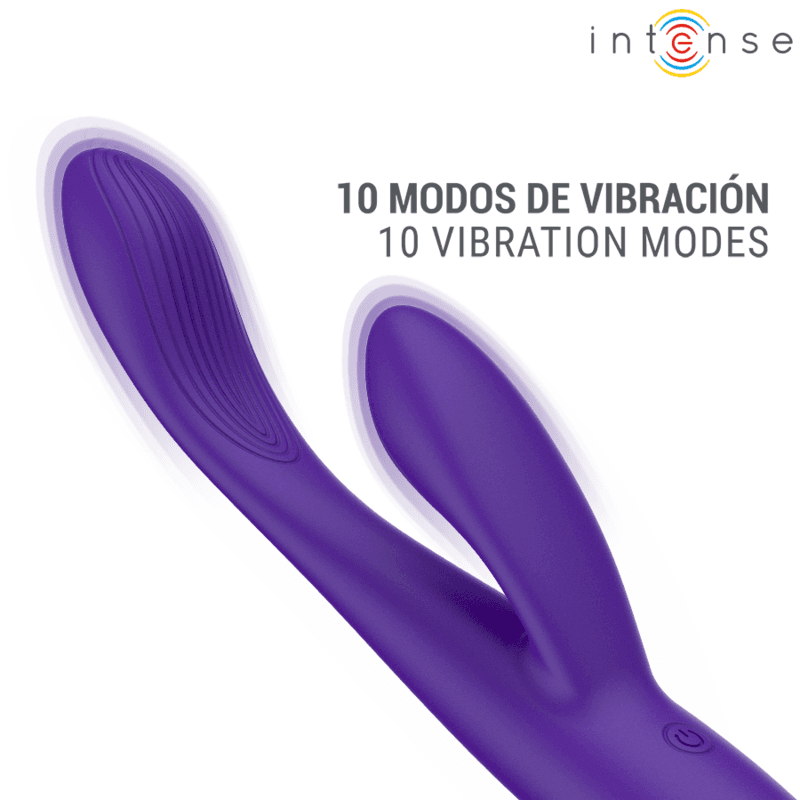 INTENSE - PAOLO RECHARGEABLE RABBIT STIMULATOR FOR G-SPOT AND CLITORIS thumb 6