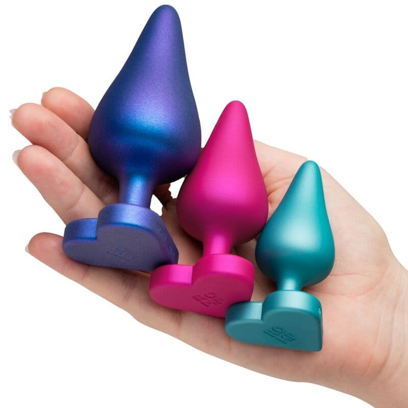 ROMP - LUSTER ANAL TRAINING KIT S/M/L WITH HEART-SHAPED BASE thumb 5