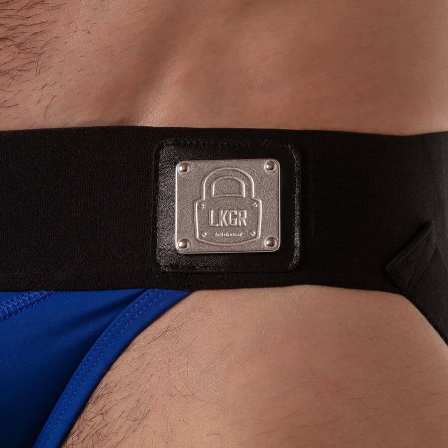 LOCKER GEAR - WIDE WAISTBAND JOCKSTRAP BLUE L thumb 5