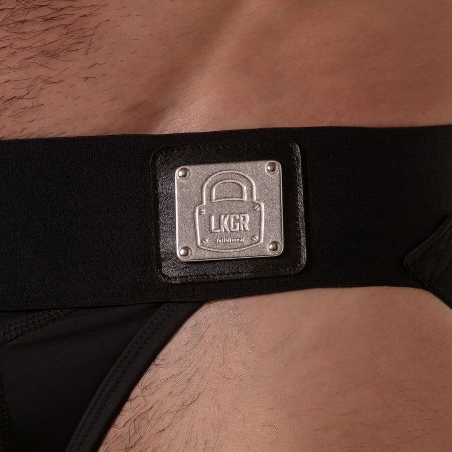 LOCKER GEAR - WIDE WAISTBAND JOCKSTRAP BLACK S thumb 5