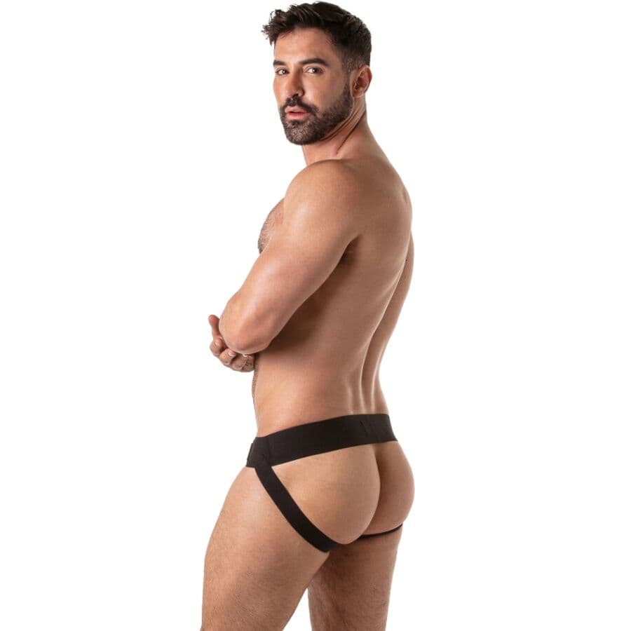 LOCKER GEAR - WIDE WAISTBAND JOCKSTRAP BLACK L thumb 2