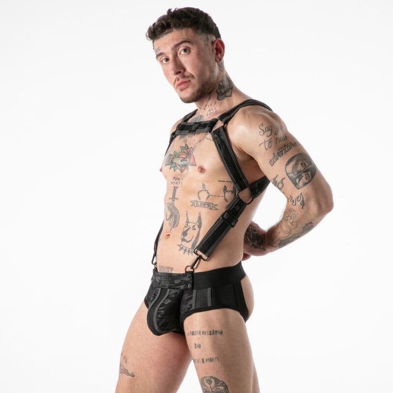 LOCKER GEAR - FULL MILITARY ACCESS HARNESS BLACK L/XL thumb 3
