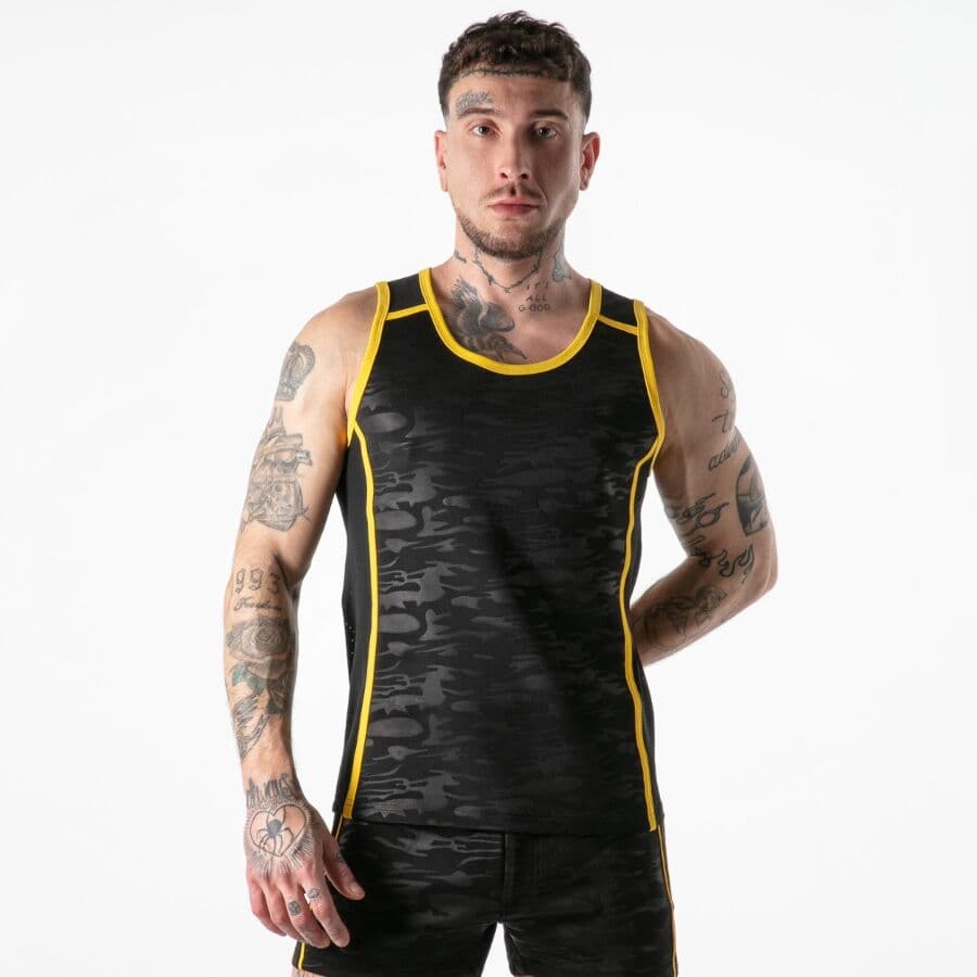 LOCKER GEAR - FULL MILITARY ACCESS TANKTOP YELLOW XL thumb 2