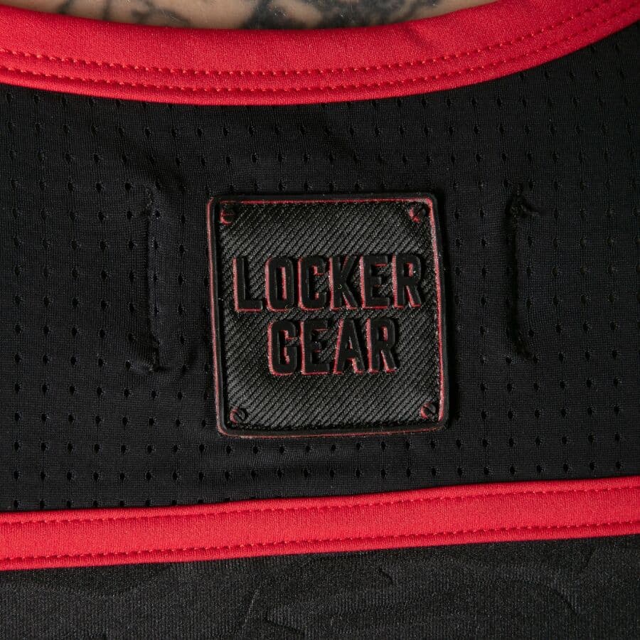 LOCKER GEAR - FULL MILITARY ACCESS TANKTOP RED M thumb 4