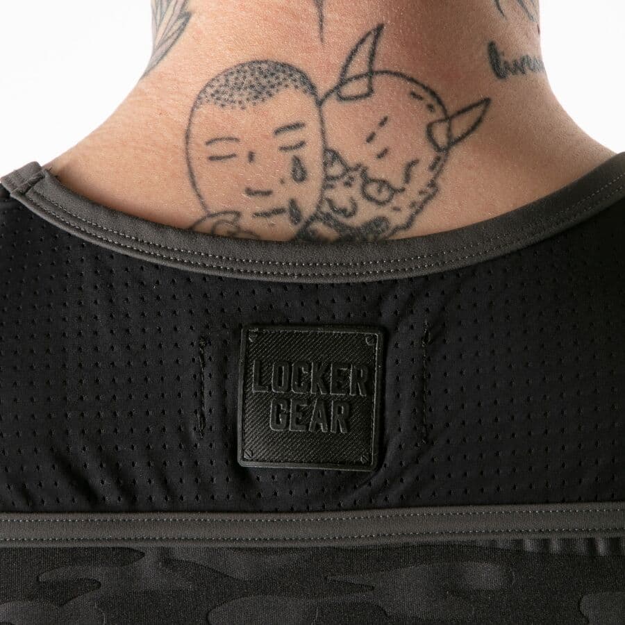LOCKER GEAR - FULL MILITARY ACCESS TANKTOP BLACK XL thumb 4